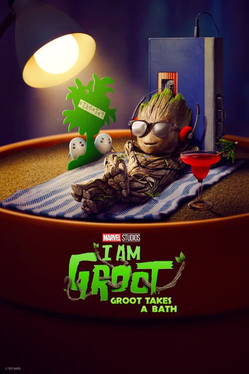 Groot Takes a Bath Poster